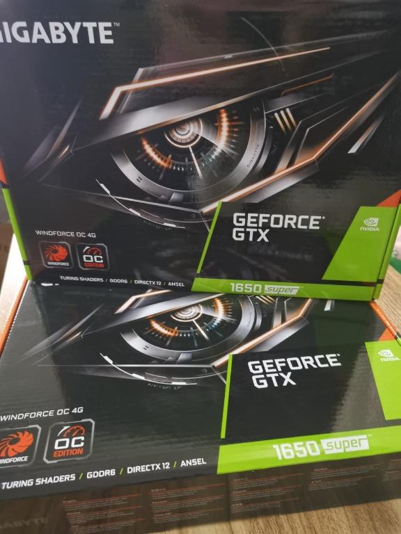Gigabyte geforce gtx 1650 best sale super windforce oc 4gb