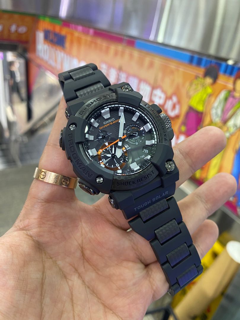 G-Shock FROGMAN GWF-A1000XC-1A, 名牌, 手錶- Carousell