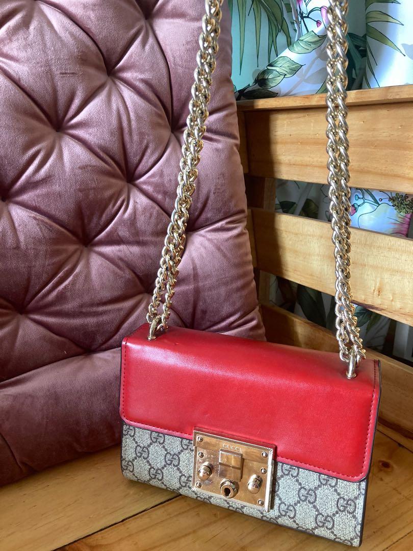 Gucci chain sling bag shop