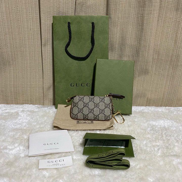 Gg key holder, Luxury, Bags & Wallets on Carousell