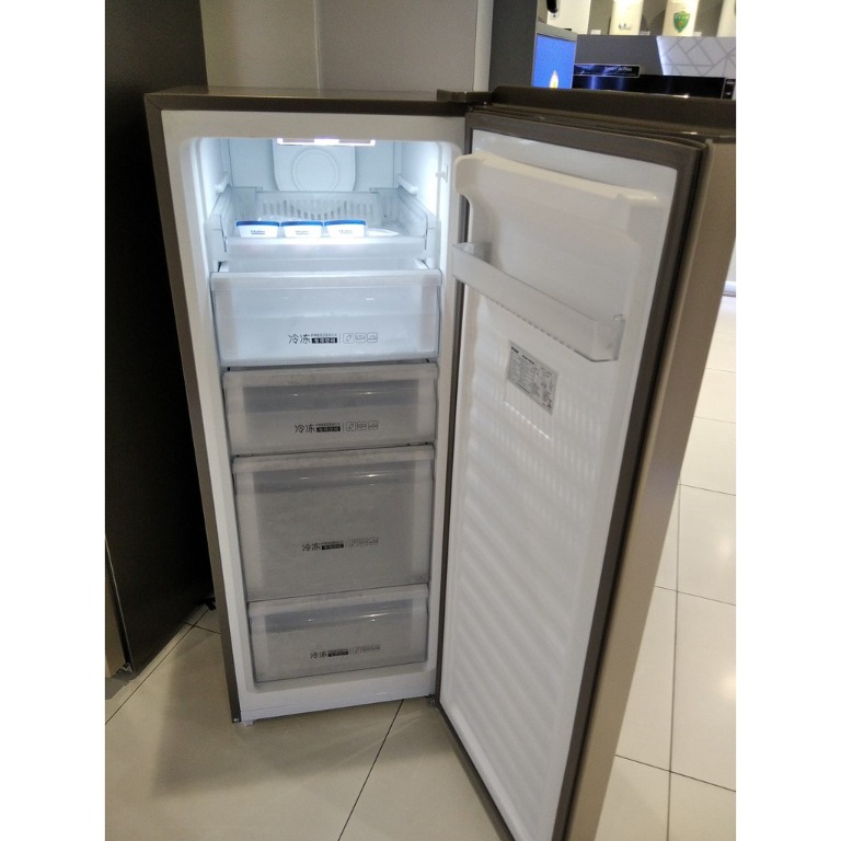 HAIER 168L UPRIGHT FREEZER R600A NOFROST, TV & Home Appliances