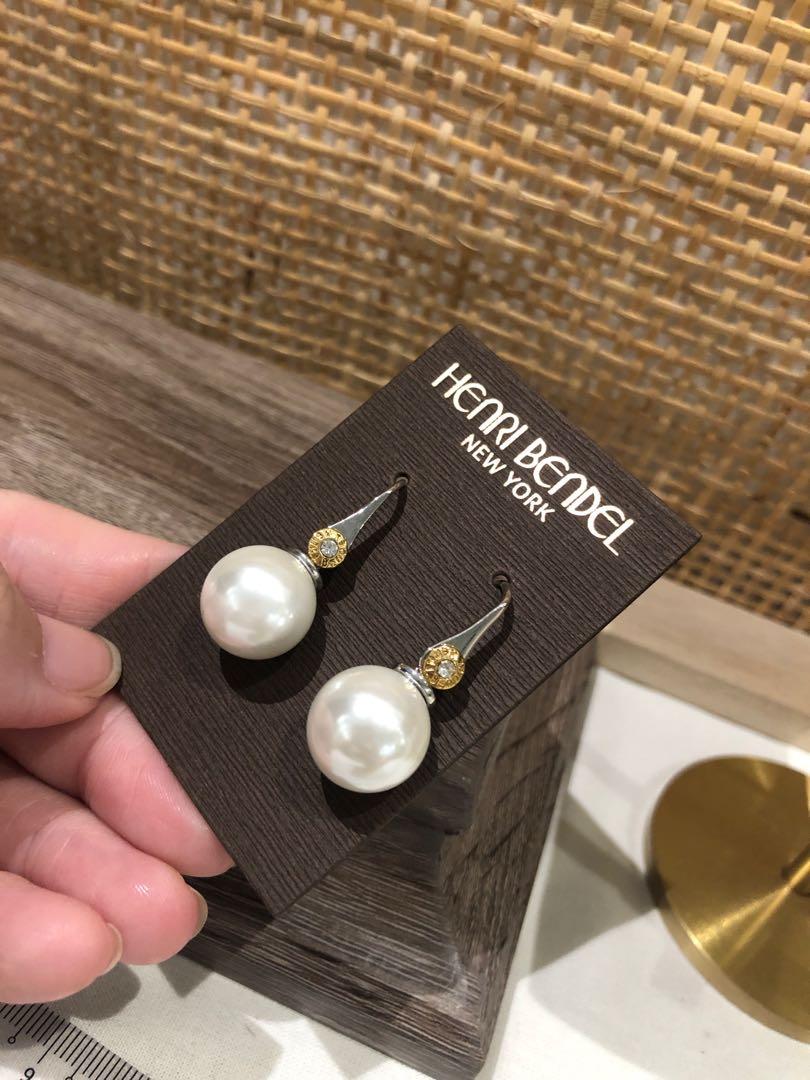 Henri Bendel Pearl Drop Earrings Women s Fashion Jewelry