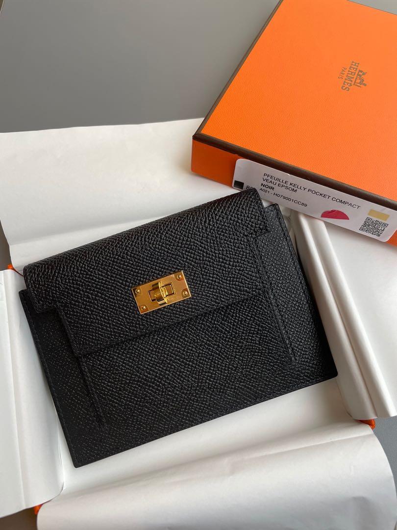 Hermes Kelly Pocket Compact Wallet Carousell