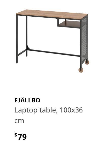 Fjallbo laptop 2025 table ikea