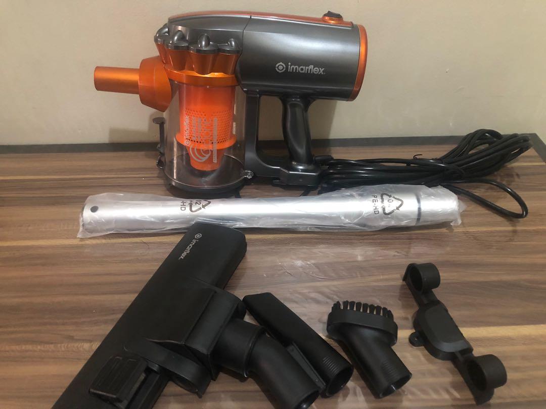 Imarflex Cyclone Bagless Handheld Vacuum Cleaner, Furniture & Home