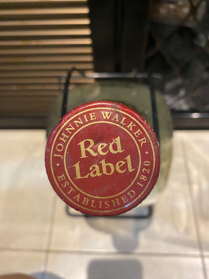 Johnnie Walker Red Label 4.5 liter (Category: Beverages) located in Manila. Submitted by oddlion.2300fc (Listing ID 1104582268, Image 1). Description: Johnnie Walker Red Label 4.5 liter (empty) Bottle and Stand 995 Sampaloc Manila area .