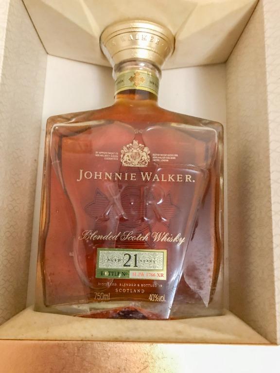 Johnnie Walker XR 21 舊版, 嘢食& 嘢飲, 酒精飲料- Carousell