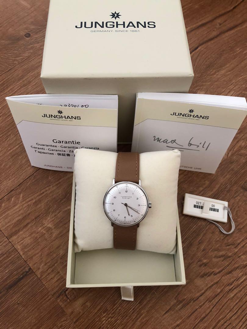 Junghans Max Bill Hand Wind Luxury Watches on Carousell