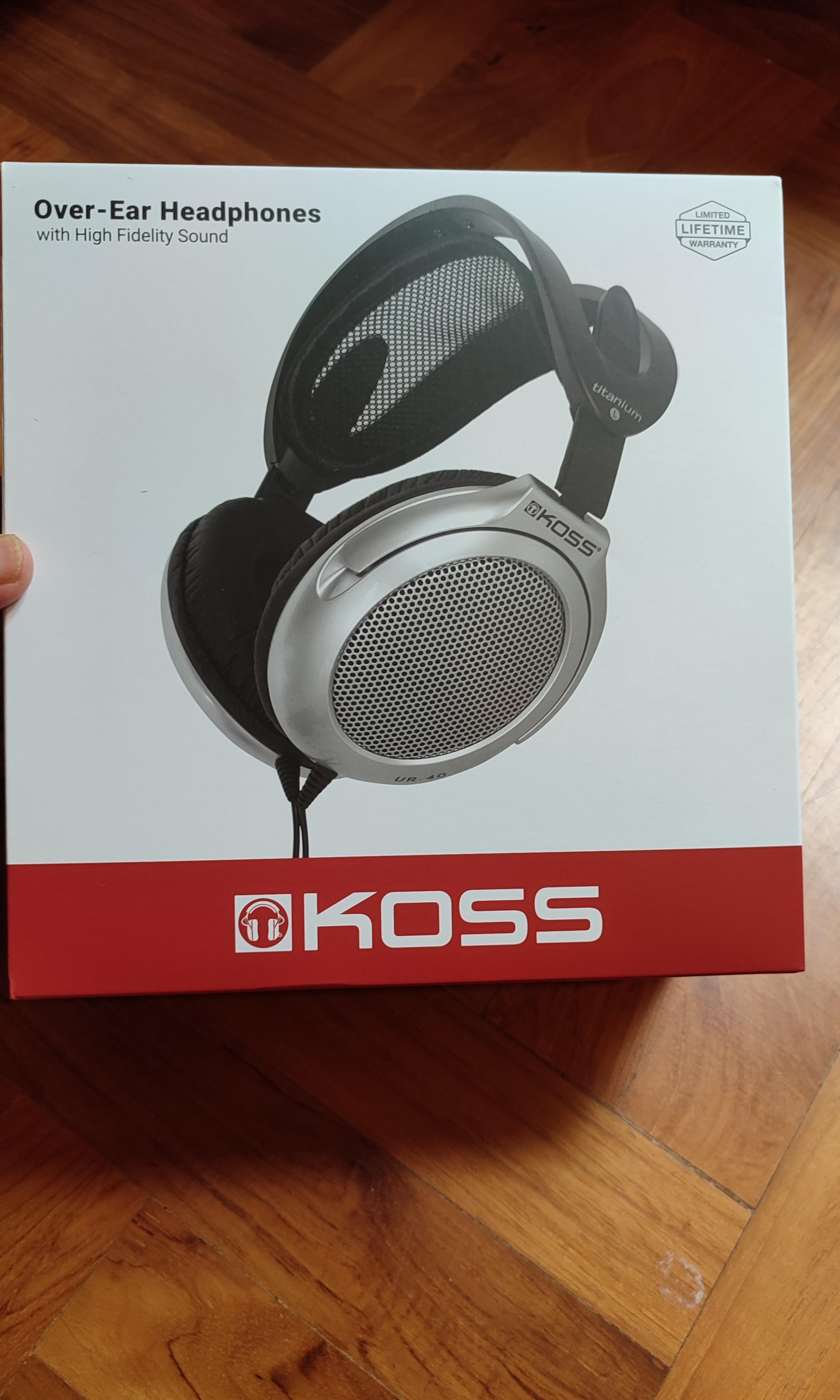 Koss UR40 headphones Audio Headphones Headsets on Carousell