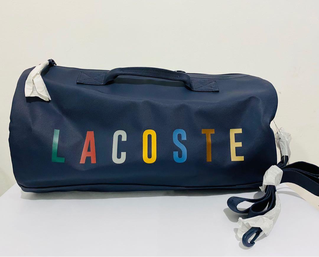 Lacoste Roll Bag/Travelling Bag, Luxury, Bags & Wallets on Carousell