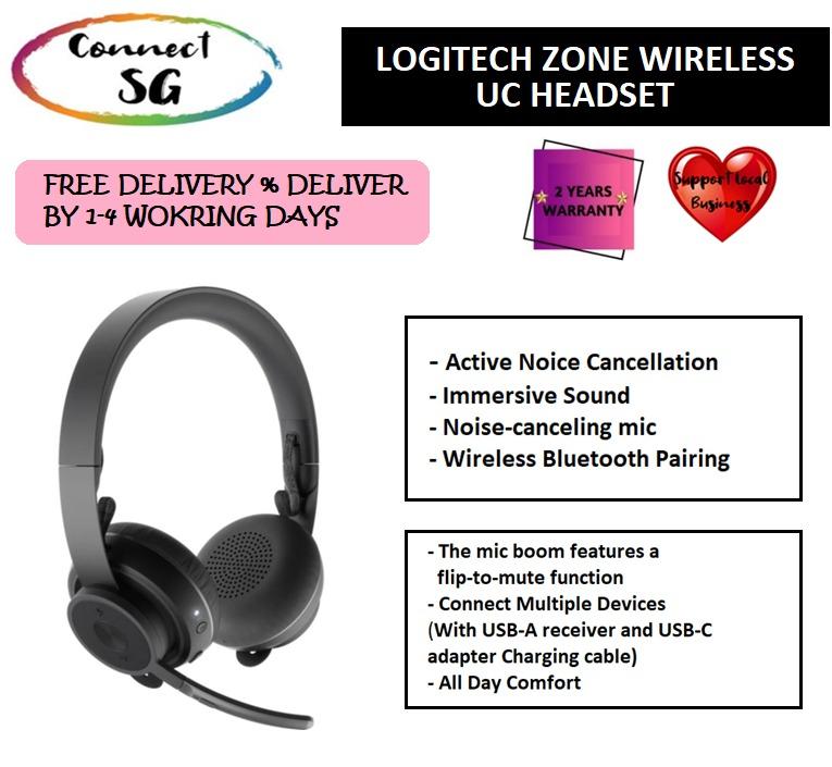 Logitech Zone Wireless 2 UC