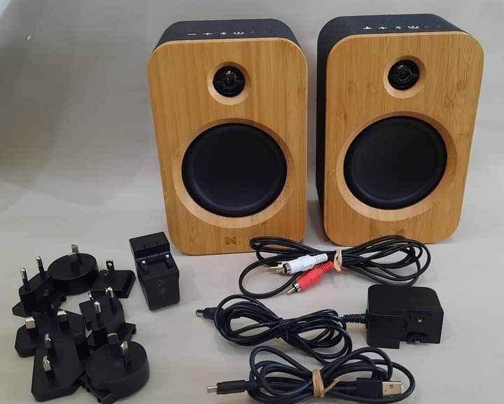 Marley Get Together Duo (Category: Soundbars, Speakers & Amplifiers) located in San Pedro. Submitted by aussie.surplustore (Listing ID 1104588225, Image 1). Description: Marley Get Together Duo Price: 7,500 -Surplus item from Australia -Like new; Good condition -Some accessories may not included for some items -No COD; Payment first for delivery Payment method: GCash or Bank transfer Delivery courier: Lalamove, Toktok, or J&T Express (Shipping fe