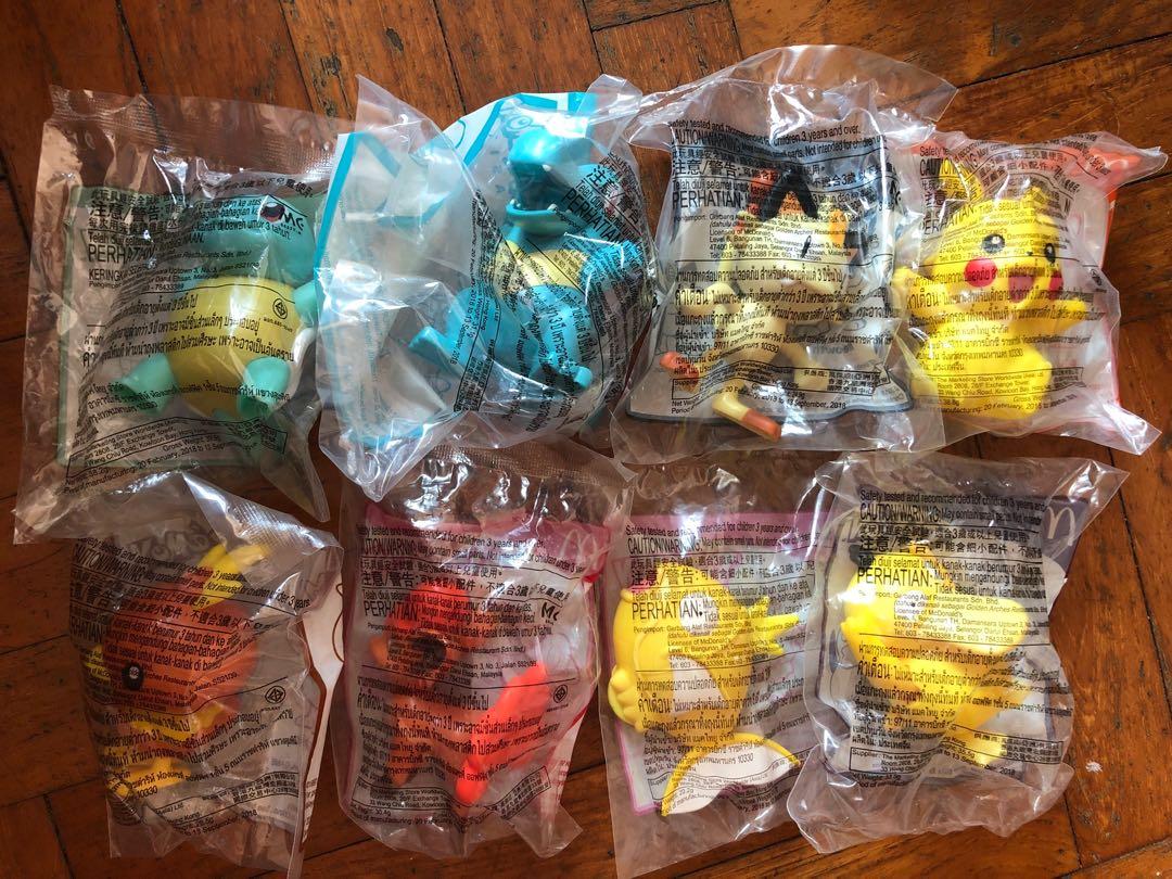 Detective pikachu happy meal toys sales