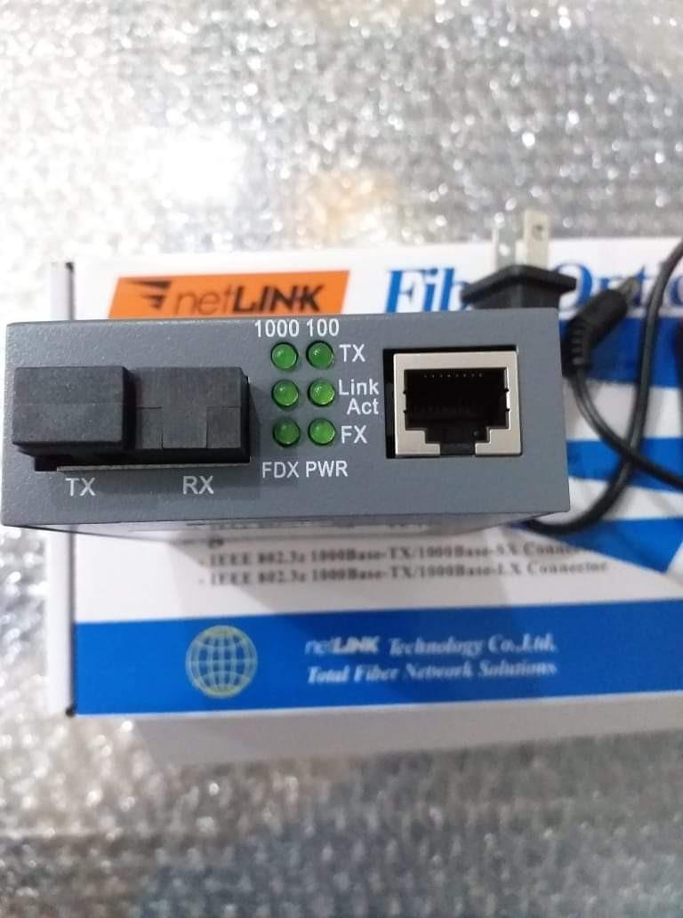 Netlink Media Converter A & B (Category: Networking) located in Pasig City. Submitted by fjEgangan (Listing ID 1104526228, Image 3). Description: Netlink Media Converter A & B Non Gigabit (10/100mbps) - 650.00 Gigabit (10/100/1000mbps) - 1000.00 💯 Brand new and original 💯 Authorized Dealer 💯 7days replacement if defective 💯 1year warranty 💯 Open for bulk orders to avail more discounts! Available same day delivery.. (except sunday) Mode of Pa
