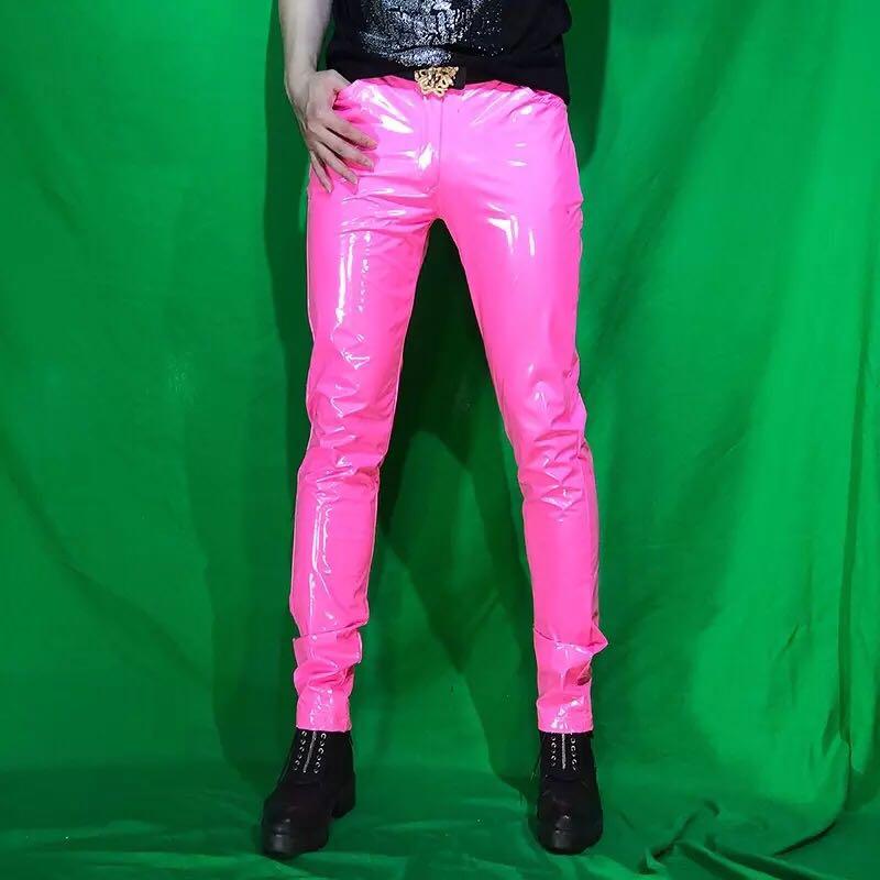 mens designer leather pants