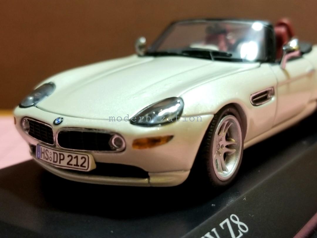 1 43 Bmw Z8 1999 E52 Cabriolet Pearl White With Engine Minichamps 1 43 Limited 1 Of 1008 Bmw Z8 1999 カブリオレミニチャンプス1 43 品番 ホワイトパール Janコード 頭有少疹 見圖 興趣及遊戲 玩具 遊戲類