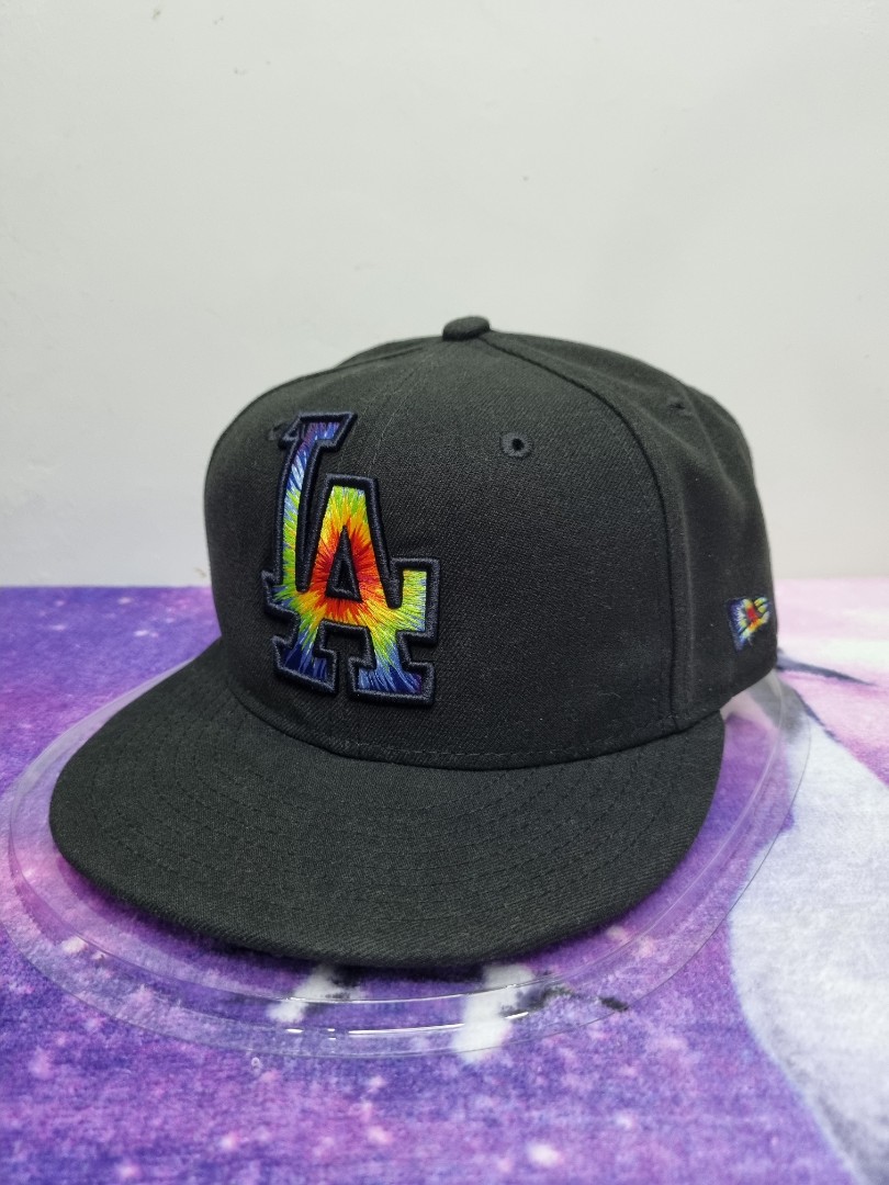 Tie dye dodgers hat online