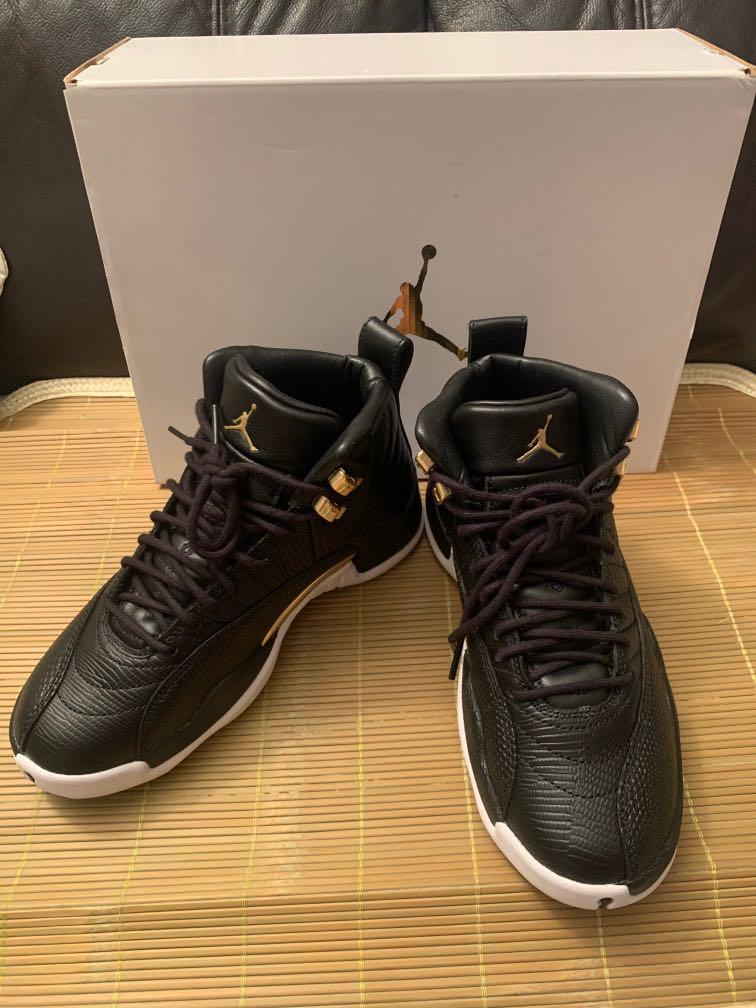 Air jordan 12 wmns black reptile hotsell