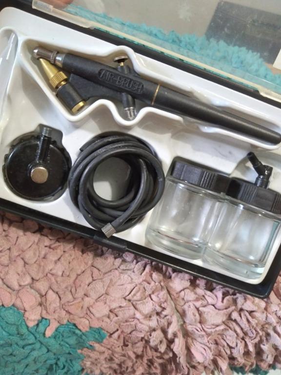 Ozito Air Brush Kit, Hobbies & Toys, Stationary & Craft, Craft Supplies
