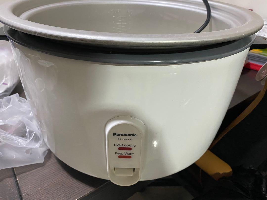 Panasonic Rice Cooker SRGA721 (7.2 Litre), TV & Home Appliances, Kitchen Appliances, Cookers on