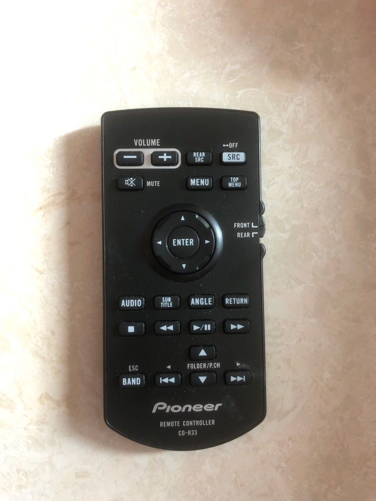 pioneer cdr33 remote 搖控, 音響器材, 可攜式音響設備 Carousell