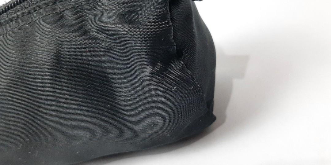 [Used in Japan Bag] Prada Pouch Pencil Case Nylon Bag Black Tt11375