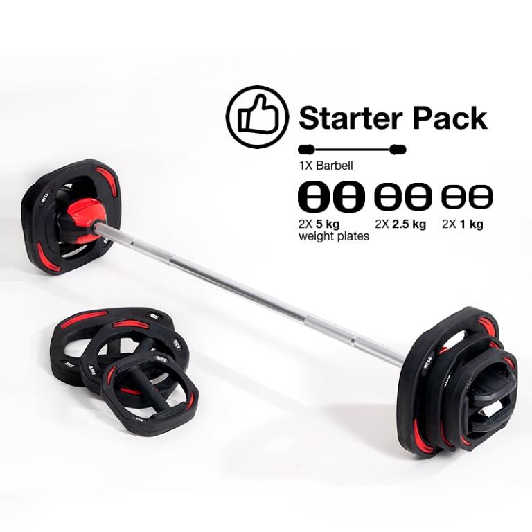 Bodypump Barbell and Weight Set Sports Equipment Exercise