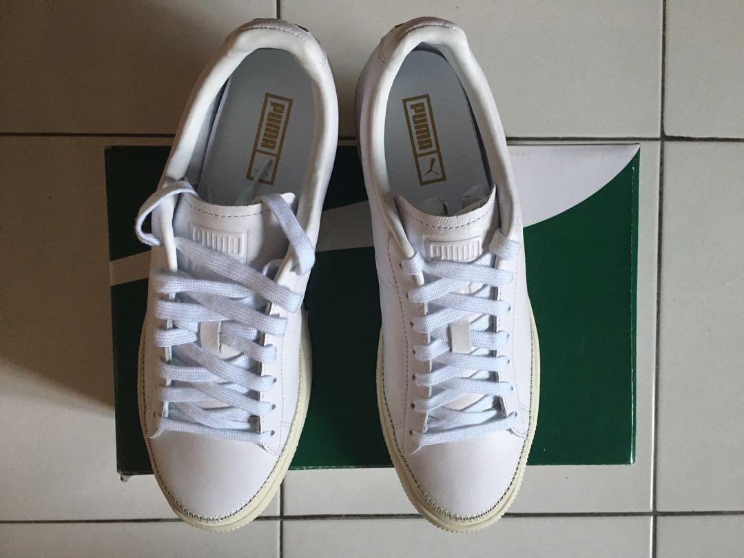 Puma basket stitch hotsell trainers