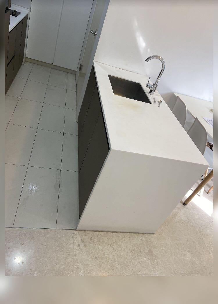 Quartz table top replacement all in 1 solid day completion , Furniture & Home Living