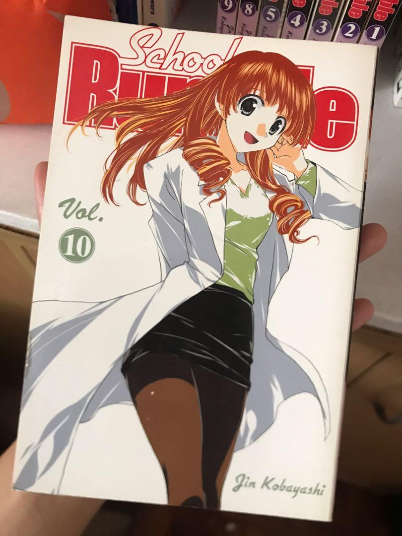 School Rumble Manga Complete 1-10 volumes (Category: Comics & Manga) located in Quezon City. Submitted by tyragoods.ph (Listing ID 1104526505, Image 3). Description: My preloved collection of the amazing manga School Rumble! 🤍 Read the series now, it’s a super feel good manga. Gcash/bdo/bpi 🥰 .