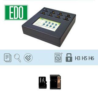 SD Card Duplicator Standalone 7-card Wallbit ES800