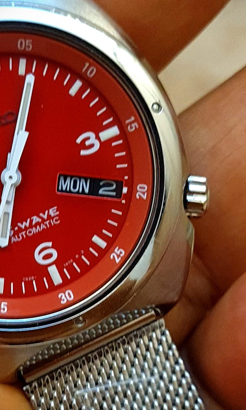 Seiko S Wave SKX227 The Red Corvette Discontinued Super Rare