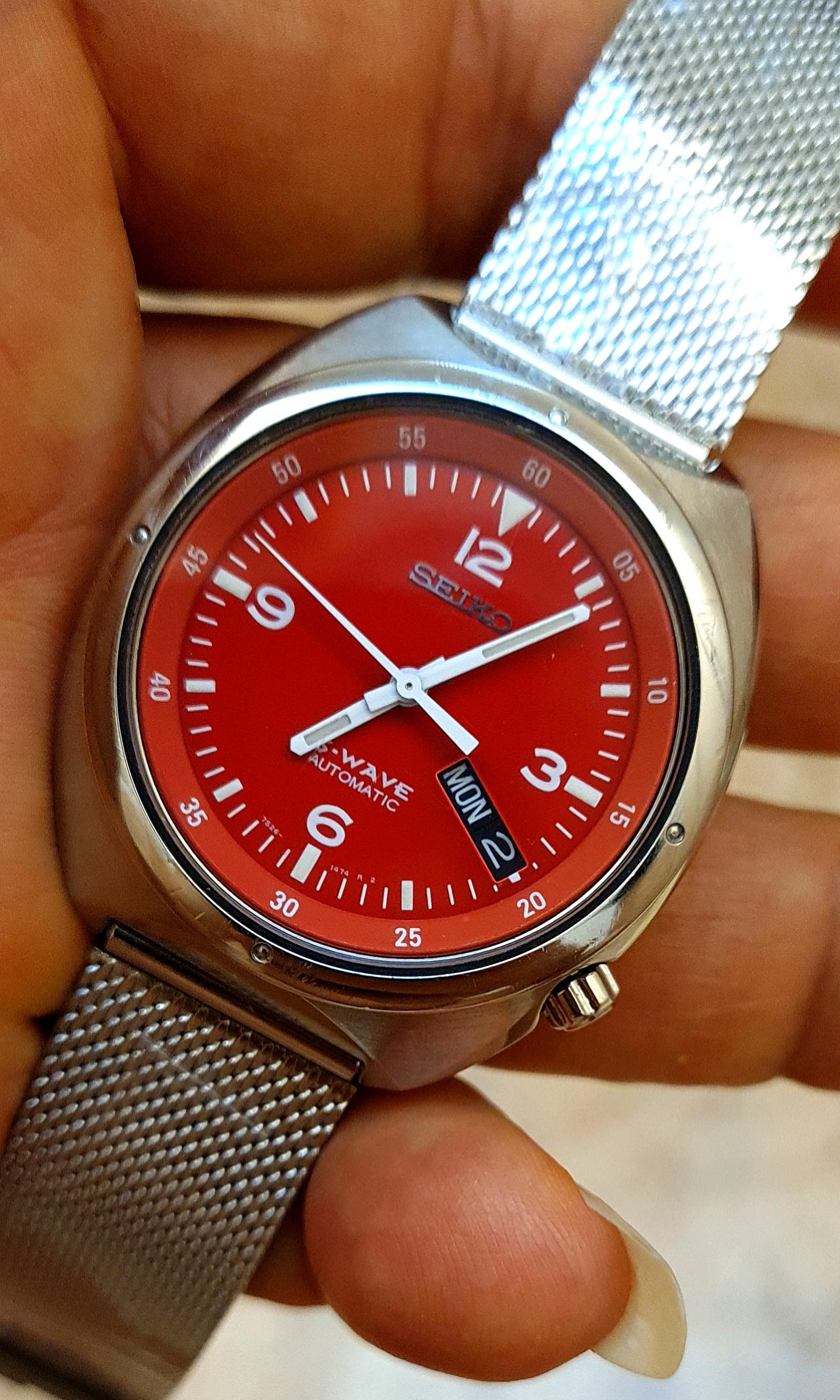 Total 70+ imagen seiko s wave red