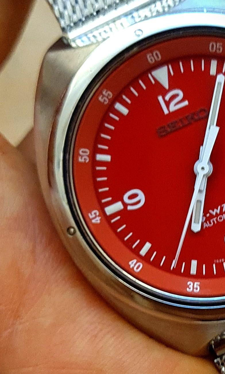 Seiko S Wave SKX227 The Red Corvette Discontinued Super Rare