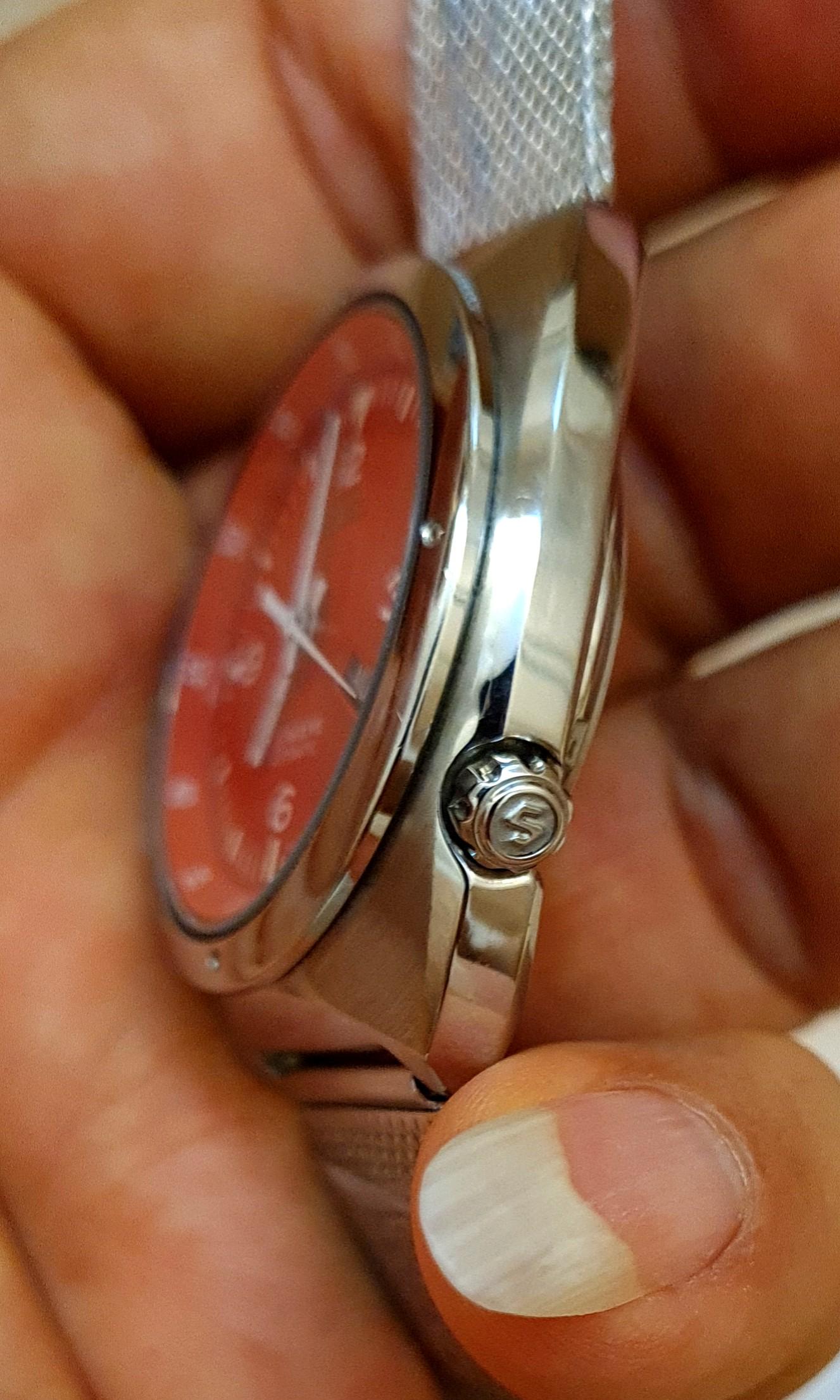 Seiko S Wave SKX227 The Red Corvette Discontinued Super Rare