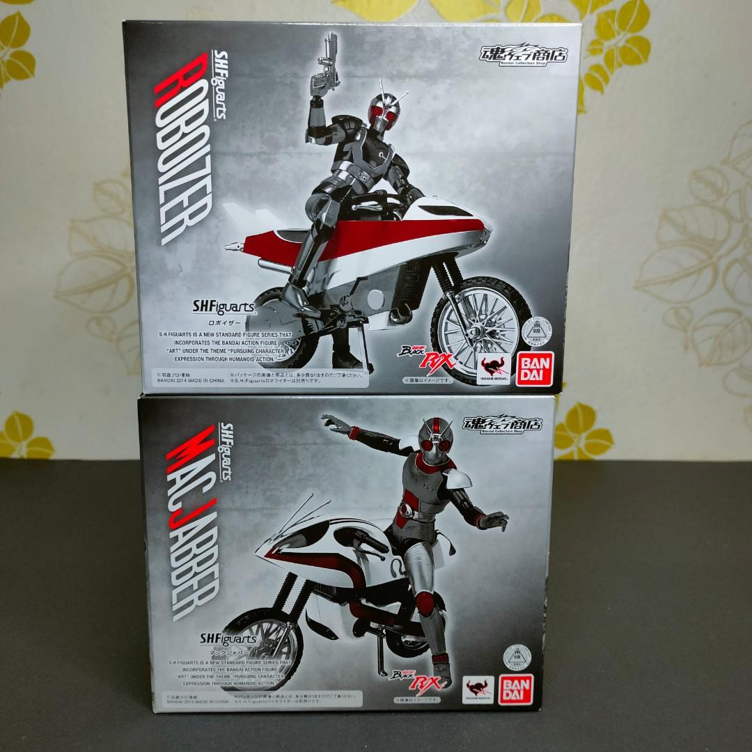 Shf Kamen rider Mac jabber and roboizer set, Hobbies & Toys
