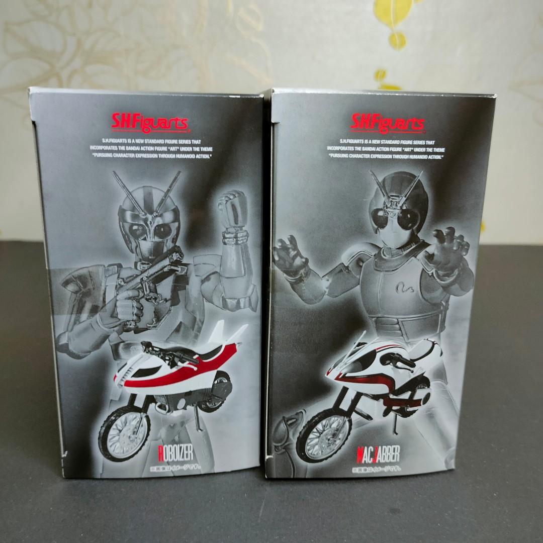 Shf Kamen rider Mac jabber and roboizer set, Hobbies & Toys