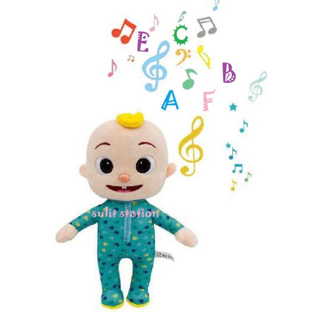 Singing Cocomelon Coco Melon Baby Jj Stuffed Plush Stuff Plushie Doll Toys Hobbies Toys Toys Games On Carousell