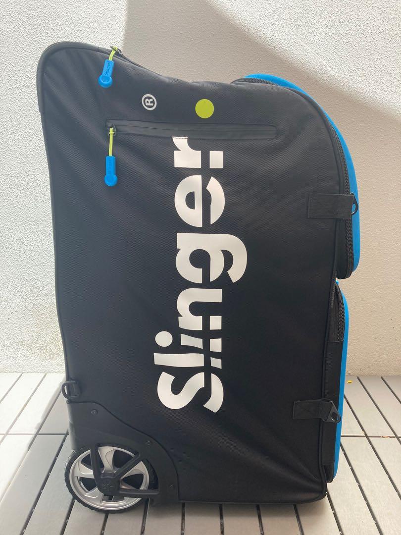 Slinger tennis ball machine (Barely used), Sports Equipment, Sports