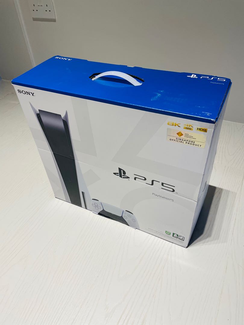 Sony PS5. Disc version. BNIB. Local set from Gain City, Video Gaming, Video Game Consoles