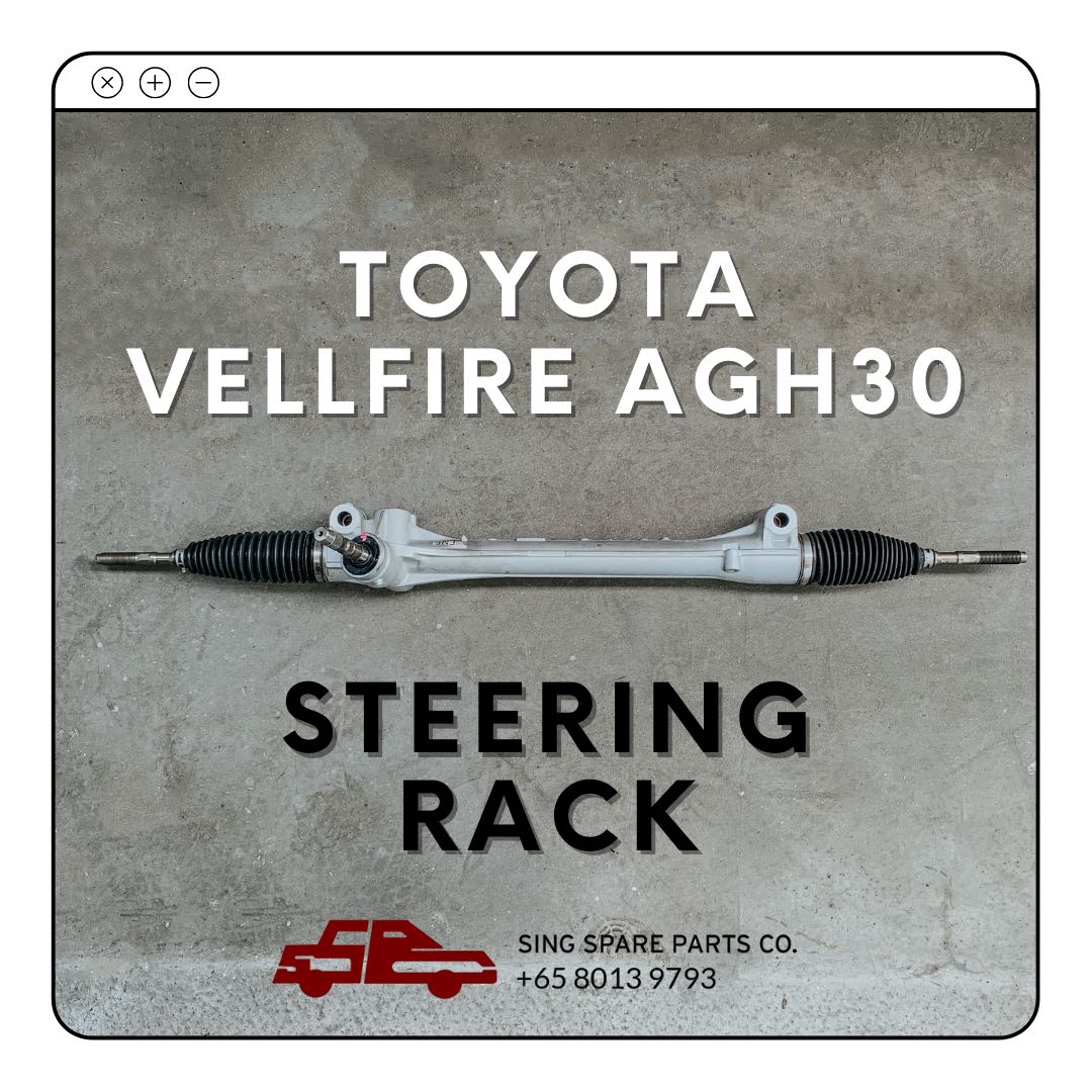 Vellfire Steering Rack Steering Rack Toyota Vellfire AGH30 Power Steering Rack and Pinion ...