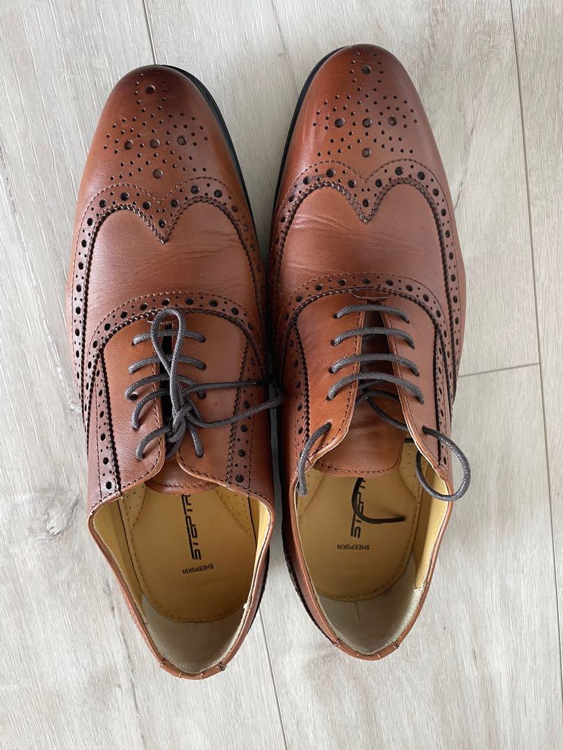 Steptronic Leather Mens shoes Men s Fashion Footwear Dress Shoes on Carousell