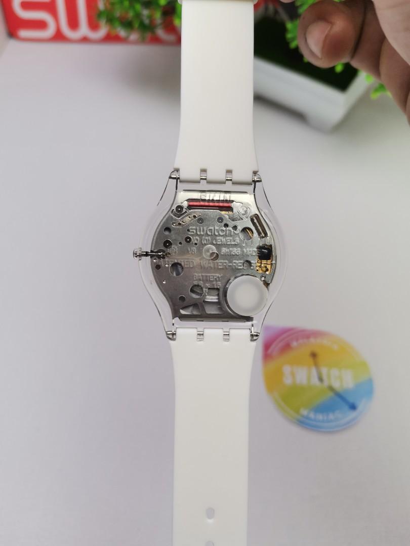 Swatch white classiness on sale ladies watch sfk360