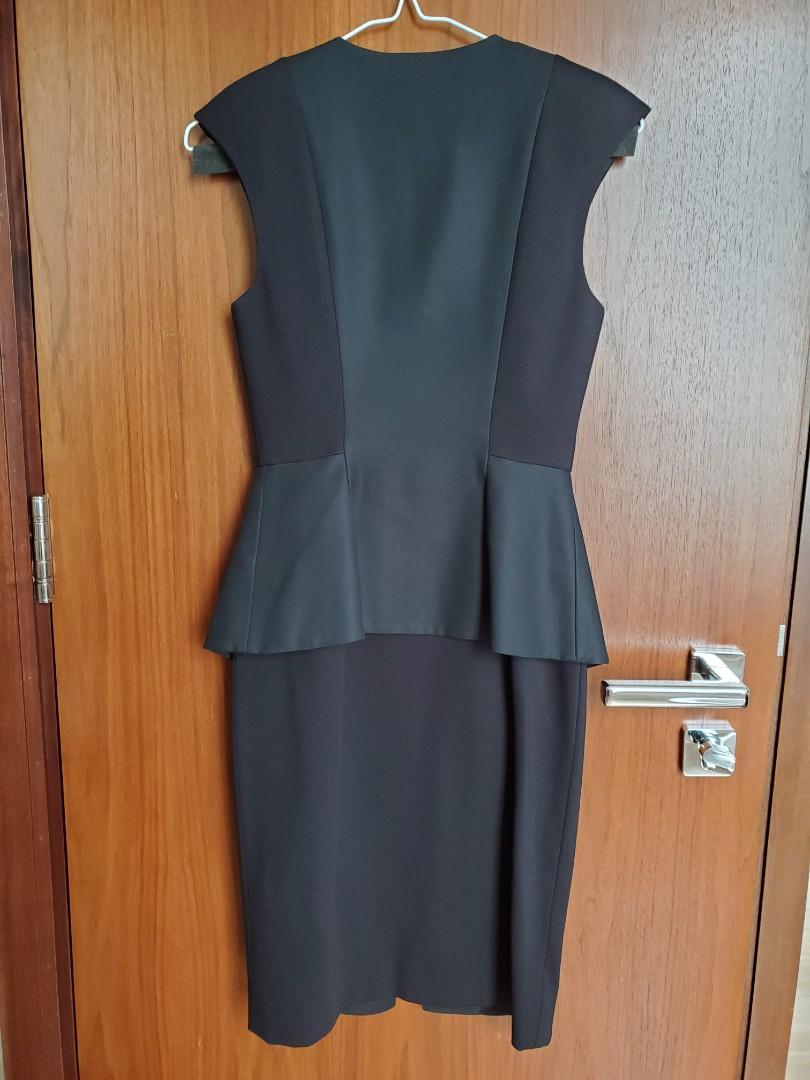 Ted Baker Navy Dress Size 0, 女裝, 女裝 ...