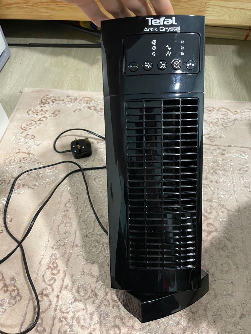 Tefal Artik Crystal Mini Tower Fan, TV Home Appliances, Portable