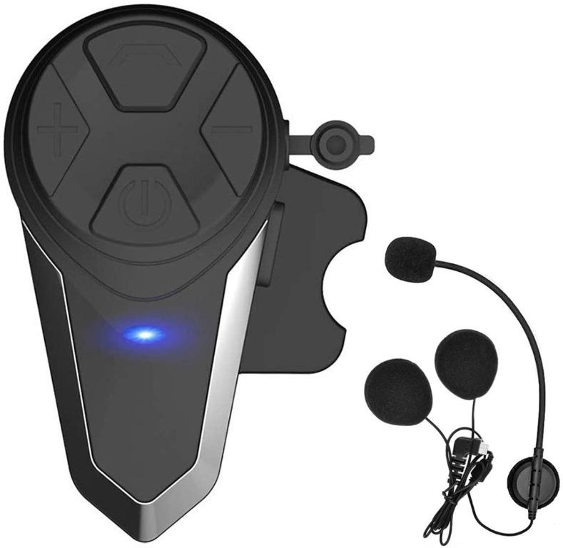 THOKWOK Motorcycle Bluetooth Intercom BT S3 1000m Helmet Bluetooth