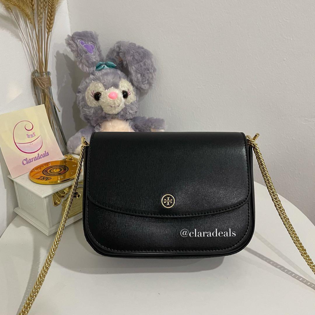 Tory Burch Robinson Mini Shoulder Bag (Black), Women's Fashion, Bags &  Wallets, Cross-body Bags on Carousell