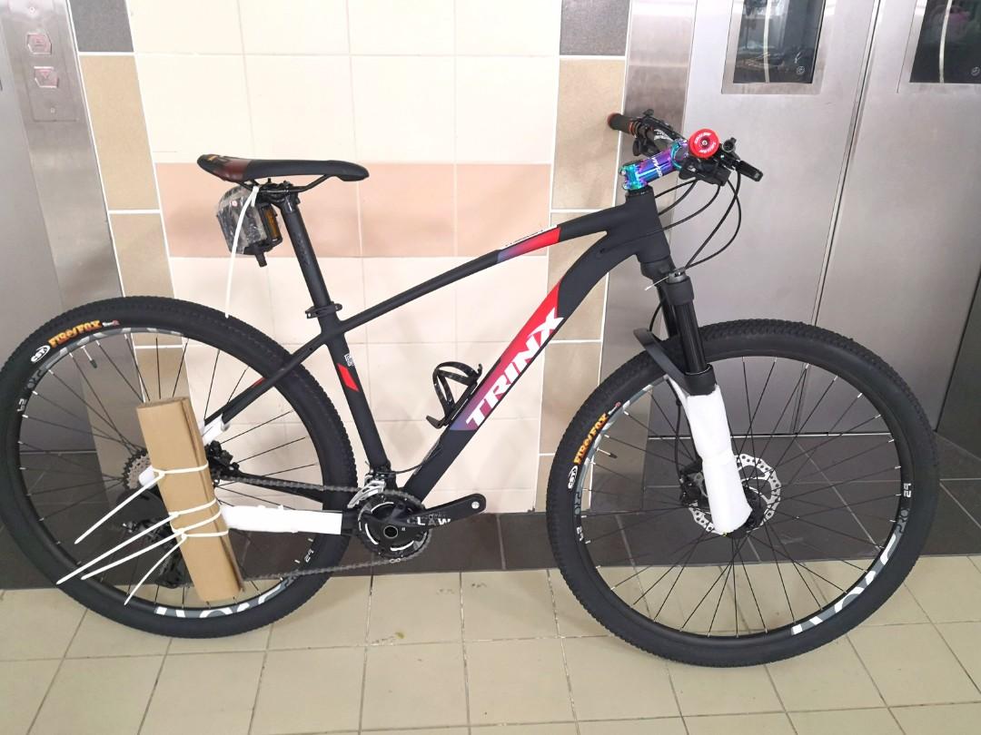 trinx x7 pro 29 wheel set shimano deore 2x11 the best bike from x series Better than trinx x1 elite And trinx x9 elite