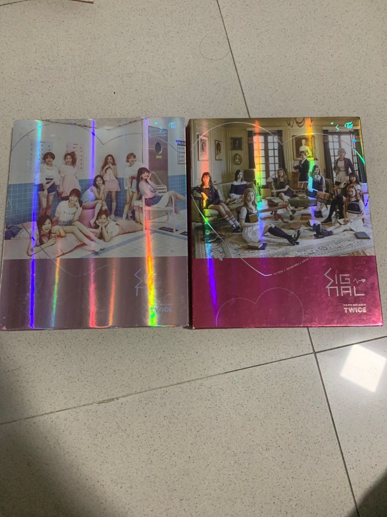 Twice Signal Album Hobbies Toys Memorabilia Collectibles K Wave On Carousell