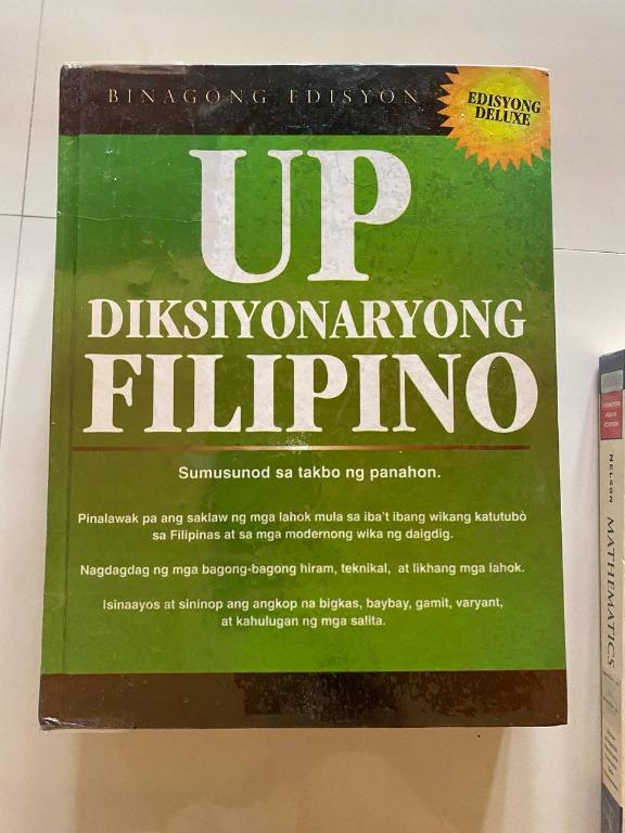 Up Diksiyonaryong Filipino Reference Book Big Filipin 